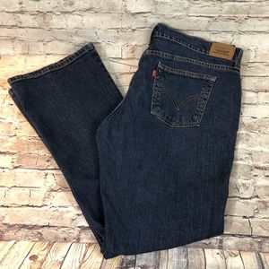 Levi Strauss 515 Women's Bootleg Jeans Medium Wash